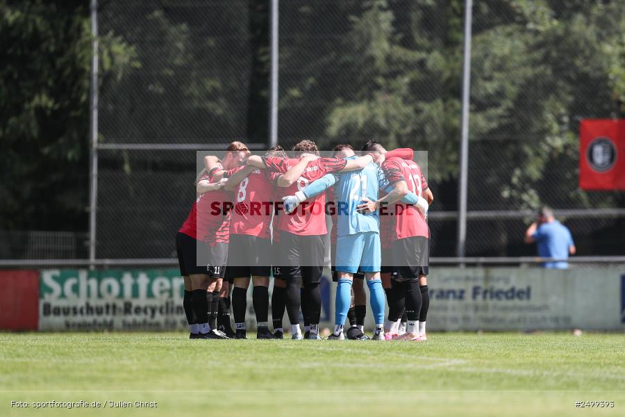 sport, action, TuS Frammersbach, TUS, Landesliga Nordwest, Fussball, Fuhrmann Arena, Frammersbach, DJK Schwebenried/Schwemmelsbach, DJK, BFV, 5. Spieltag, 10.08.2025 - Bild-ID: 2499393