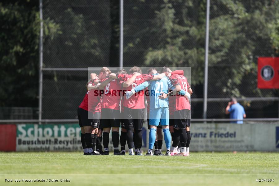 sport, action, TuS Frammersbach, TUS, Landesliga Nordwest, Fussball, Fuhrmann Arena, Frammersbach, DJK Schwebenried/Schwemmelsbach, DJK, BFV, 5. Spieltag, 10.08.2025 - Bild-ID: 2499394