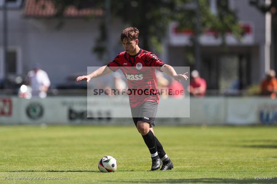 sport, action, TuS Frammersbach, TUS, Landesliga Nordwest, Fussball, Fuhrmann Arena, Frammersbach, DJK Schwebenried/Schwemmelsbach, DJK, BFV, 5. Spieltag, 10.08.2025 - Bild-ID: 2499409