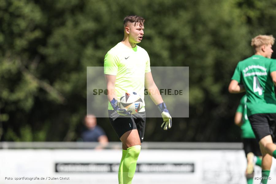 sport, action, TuS Frammersbach, TUS, Landesliga Nordwest, Fussball, Fuhrmann Arena, Frammersbach, DJK Schwebenried/Schwemmelsbach, DJK, BFV, 5. Spieltag, 10.08.2025 - Bild-ID: 2499410