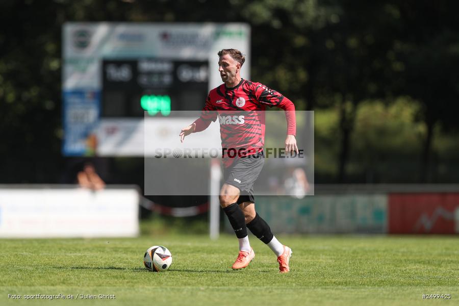 sport, action, TuS Frammersbach, TUS, Landesliga Nordwest, Fussball, Fuhrmann Arena, Frammersbach, DJK Schwebenried/Schwemmelsbach, DJK, BFV, 5. Spieltag, 10.08.2025 - Bild-ID: 2499425