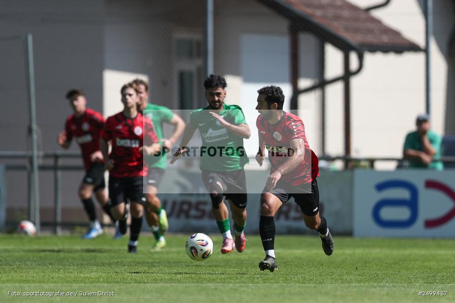 sport, action, TuS Frammersbach, TUS, Landesliga Nordwest, Fussball, Fuhrmann Arena, Frammersbach, DJK Schwebenried/Schwemmelsbach, DJK, BFV, 5. Spieltag, 10.08.2025 - Bild-ID: 2499437