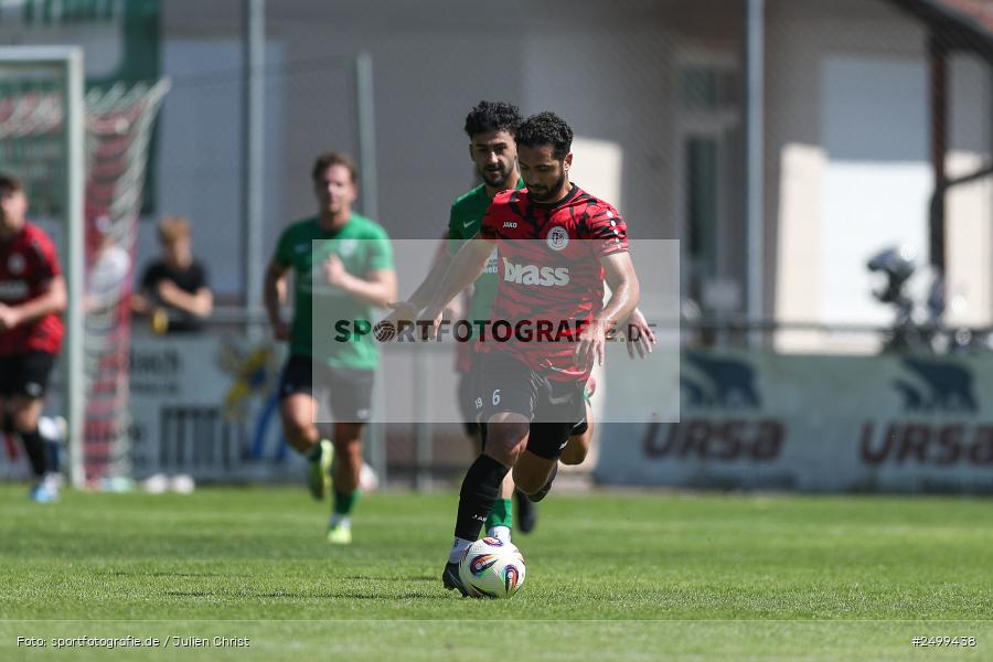 sport, action, TuS Frammersbach, TUS, Landesliga Nordwest, Fussball, Fuhrmann Arena, Frammersbach, DJK Schwebenried/Schwemmelsbach, DJK, BFV, 5. Spieltag, 10.08.2025 - Bild-ID: 2499438
