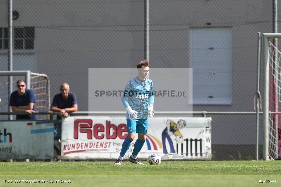 sport, action, TuS Frammersbach, TUS, Landesliga Nordwest, Fussball, Fuhrmann Arena, Frammersbach, DJK Schwebenried/Schwemmelsbach, DJK, BFV, 5. Spieltag, 10.08.2025 - Bild-ID: 2499441