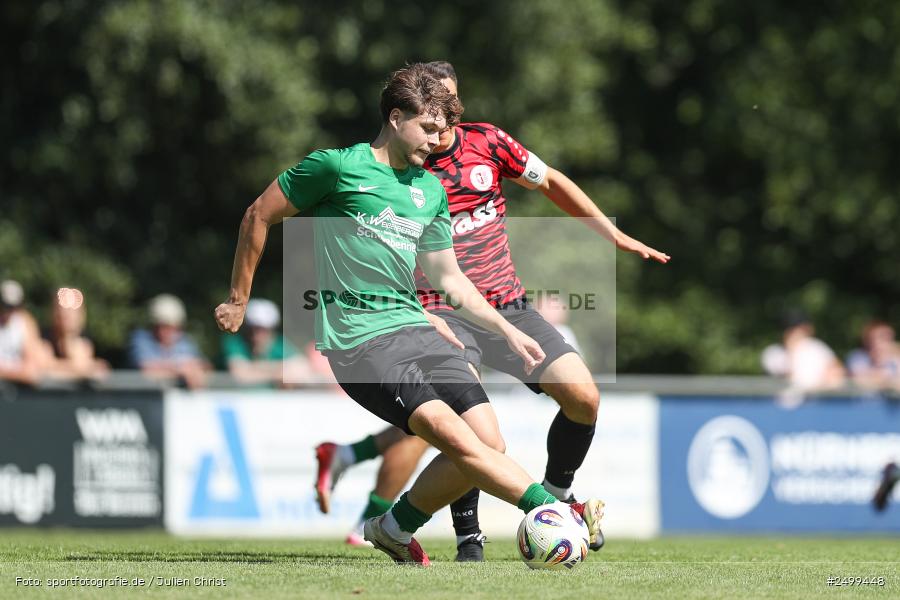 sport, action, TuS Frammersbach, TUS, Landesliga Nordwest, Fussball, Fuhrmann Arena, Frammersbach, DJK Schwebenried/Schwemmelsbach, DJK, BFV, 5. Spieltag, 10.08.2025 - Bild-ID: 2499448