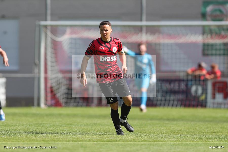 sport, action, TuS Frammersbach, TUS, Landesliga Nordwest, Fussball, Fuhrmann Arena, Frammersbach, DJK Schwebenried/Schwemmelsbach, DJK, BFV, 5. Spieltag, 10.08.2025 - Bild-ID: 2499459
