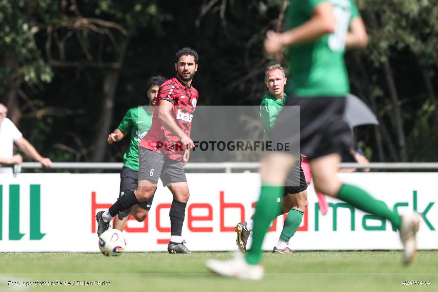 sport, action, TuS Frammersbach, TUS, Landesliga Nordwest, Fussball, Fuhrmann Arena, Frammersbach, DJK Schwebenried/Schwemmelsbach, DJK, BFV, 5. Spieltag, 10.08.2025 - Bild-ID: 2499464