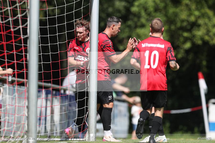 sport, action, TuS Frammersbach, TUS, Landesliga Nordwest, Fussball, Fuhrmann Arena, Frammersbach, DJK Schwebenried/Schwemmelsbach, DJK, BFV, 5. Spieltag, 10.08.2025 - Bild-ID: 2499473