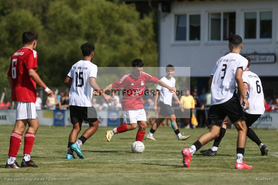 sport, action, TSV Lohr, TSV, Sportgelände, SVB, SV Birkenfeld, Lohr am Main, Fussball, Bezirksliga Unterfranken West, BFV, 4. Spieltag, 10.08.2025 - Bild-ID: 2499492