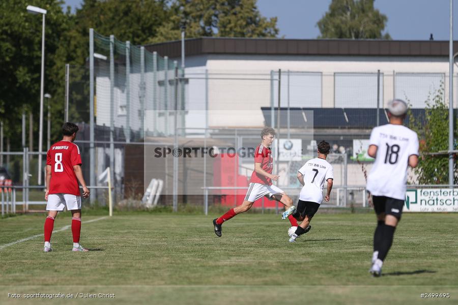 sport, action, TSV Lohr, TSV, Sportgelände, SVB, SV Birkenfeld, Lohr am Main, Fussball, Bezirksliga Unterfranken West, BFV, 4. Spieltag, 10.08.2025 - Bild-ID: 2499495