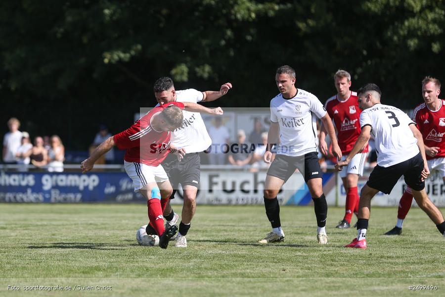sport, action, TSV Lohr, TSV, Sportgelände, SVB, SV Birkenfeld, Lohr am Main, Fussball, Bezirksliga Unterfranken West, BFV, 4. Spieltag, 10.08.2025 - Bild-ID: 2499496