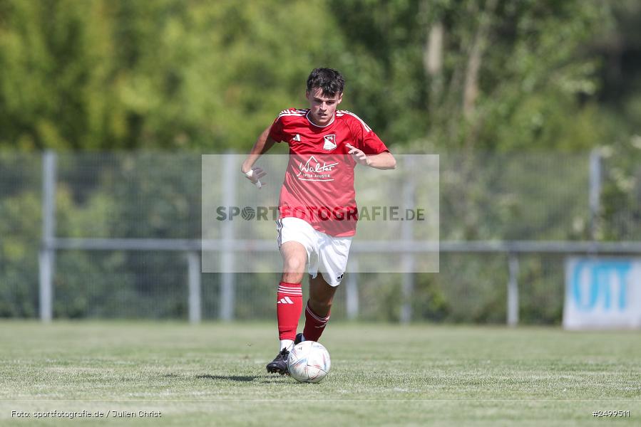 sport, action, TSV Lohr, TSV, Sportgelände, SVB, SV Birkenfeld, Lohr am Main, Fussball, Bezirksliga Unterfranken West, BFV, 4. Spieltag, 10.08.2025 - Bild-ID: 2499511