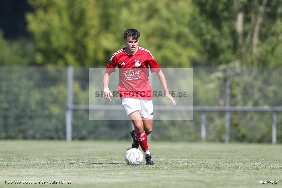 sport, action, TSV Lohr, TSV, Sportgelände, SVB, SV Birkenfeld, Lohr am Main, Fussball, Bezirksliga Unterfranken West, BFV, 4. Spieltag, 10.08.2025 - Bild-ID: 2499512