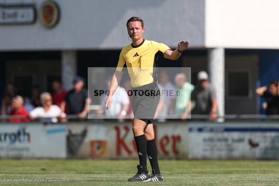 sport, action, TSV Lohr, TSV, Sportgelände, SVB, SV Birkenfeld, Lohr am Main, Fussball, Bezirksliga Unterfranken West, BFV, 4. Spieltag, 10.08.2025 - Bild-ID: 2499515