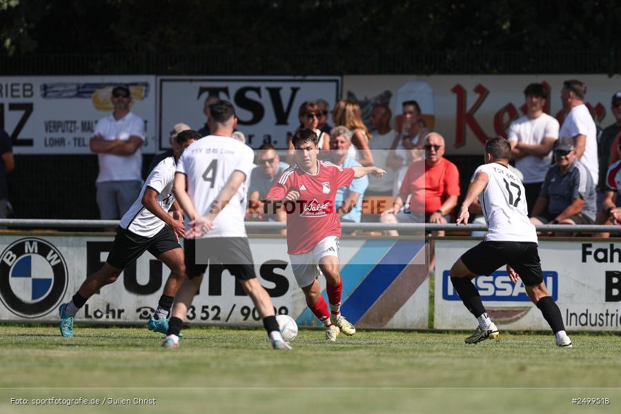 sport, action, TSV Lohr, TSV, Sportgelände, SVB, SV Birkenfeld, Lohr am Main, Fussball, Bezirksliga Unterfranken West, BFV, 4. Spieltag, 10.08.2025 - Bild-ID: 2499518
