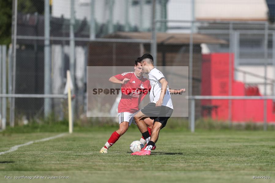 sport, action, TSV Lohr, TSV, Sportgelände, SVB, SV Birkenfeld, Lohr am Main, Fussball, Bezirksliga Unterfranken West, BFV, 4. Spieltag, 10.08.2025 - Bild-ID: 2499522
