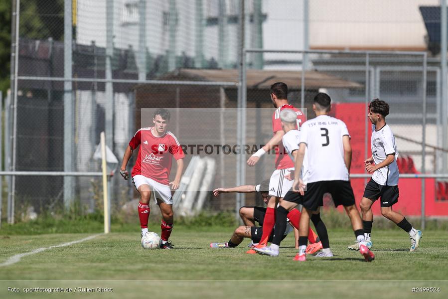 sport, action, TSV Lohr, TSV, Sportgelände, SVB, SV Birkenfeld, Lohr am Main, Fussball, Bezirksliga Unterfranken West, BFV, 4. Spieltag, 10.08.2025 - Bild-ID: 2499524