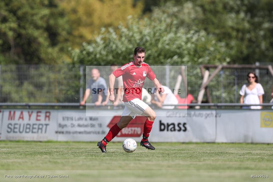 sport, action, TSV Lohr, TSV, Sportgelände, SVB, SV Birkenfeld, Lohr am Main, Fussball, Bezirksliga Unterfranken West, BFV, 4. Spieltag, 10.08.2025 - Bild-ID: 2499526