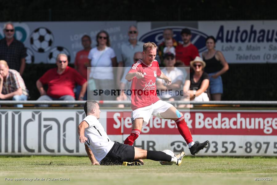 sport, action, TSV Lohr, TSV, Sportgelände, SVB, SV Birkenfeld, Lohr am Main, Fussball, Bezirksliga Unterfranken West, BFV, 4. Spieltag, 10.08.2025 - Bild-ID: 2499528