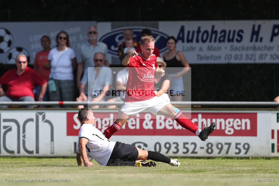 sport, action, TSV Lohr, TSV, Sportgelände, SVB, SV Birkenfeld, Lohr am Main, Fussball, Bezirksliga Unterfranken West, BFV, 4. Spieltag, 10.08.2025 - Bild-ID: 2499529