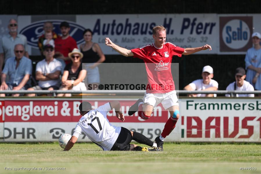 sport, action, TSV Lohr, TSV, Sportgelände, SVB, SV Birkenfeld, Lohr am Main, Fussball, Bezirksliga Unterfranken West, BFV, 4. Spieltag, 10.08.2025 - Bild-ID: 2499530