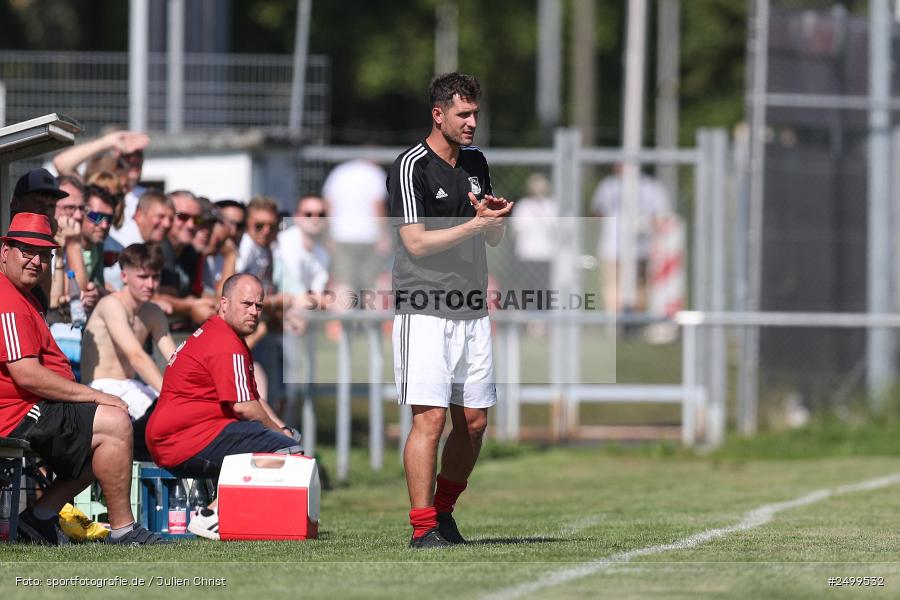 sport, action, TSV Lohr, TSV, Sportgelände, SVB, SV Birkenfeld, Lohr am Main, Fussball, Bezirksliga Unterfranken West, BFV, 4. Spieltag, 10.08.2025 - Bild-ID: 2499532