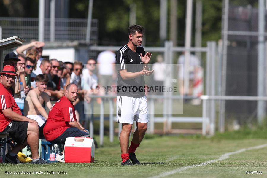 sport, action, TSV Lohr, TSV, Sportgelände, SVB, SV Birkenfeld, Lohr am Main, Fussball, Bezirksliga Unterfranken West, BFV, 4. Spieltag, 10.08.2025 - Bild-ID: 2499533