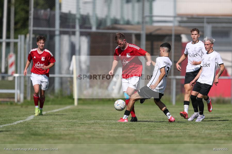 sport, action, TSV Lohr, TSV, Sportgelände, SVB, SV Birkenfeld, Lohr am Main, Fussball, Bezirksliga Unterfranken West, BFV, 4. Spieltag, 10.08.2025 - Bild-ID: 2499555