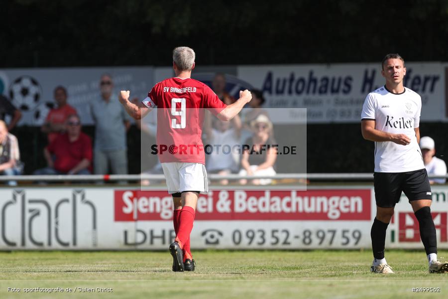 sport, action, TSV Lohr, TSV, Sportgelände, SVB, SV Birkenfeld, Lohr am Main, Fussball, Bezirksliga Unterfranken West, BFV, 4. Spieltag, 10.08.2025 - Bild-ID: 2499562
