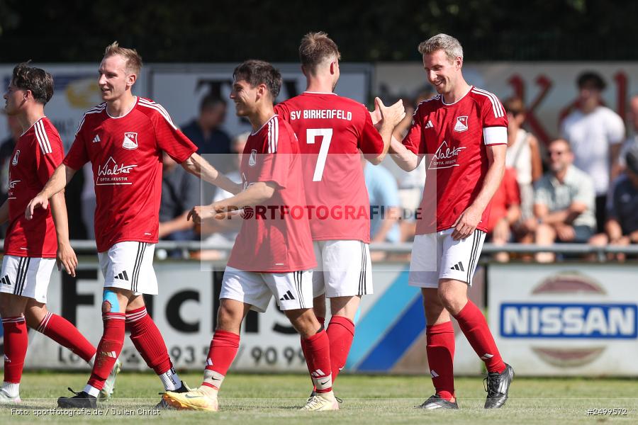 sport, action, TSV Lohr, TSV, Sportgelände, SVB, SV Birkenfeld, Lohr am Main, Fussball, Bezirksliga Unterfranken West, BFV, 4. Spieltag, 10.08.2025 - Bild-ID: 2499572