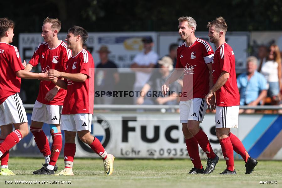 sport, action, TSV Lohr, TSV, Sportgelände, SVB, SV Birkenfeld, Lohr am Main, Fussball, Bezirksliga Unterfranken West, BFV, 4. Spieltag, 10.08.2025 - Bild-ID: 2499573