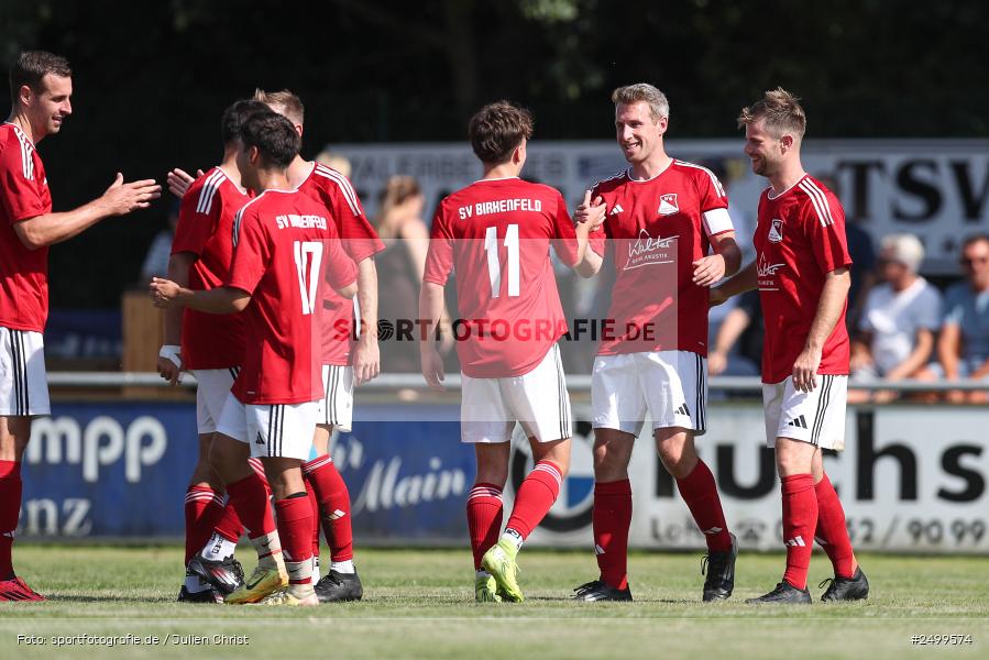 sport, action, TSV Lohr, TSV, Sportgelände, SVB, SV Birkenfeld, Lohr am Main, Fussball, Bezirksliga Unterfranken West, BFV, 4. Spieltag, 10.08.2025 - Bild-ID: 2499574