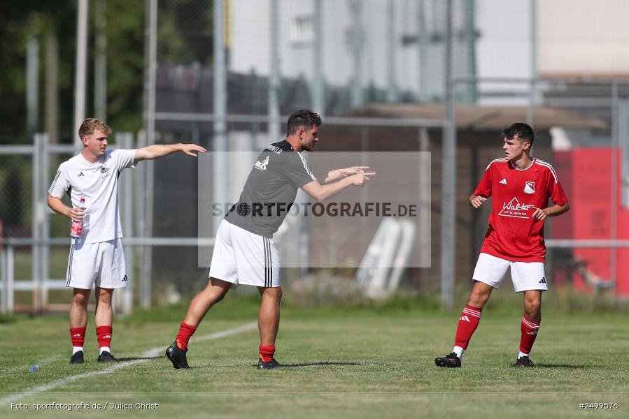 sport, action, TSV Lohr, TSV, Sportgelände, SVB, SV Birkenfeld, Lohr am Main, Fussball, Bezirksliga Unterfranken West, BFV, 4. Spieltag, 10.08.2025 - Bild-ID: 2499576