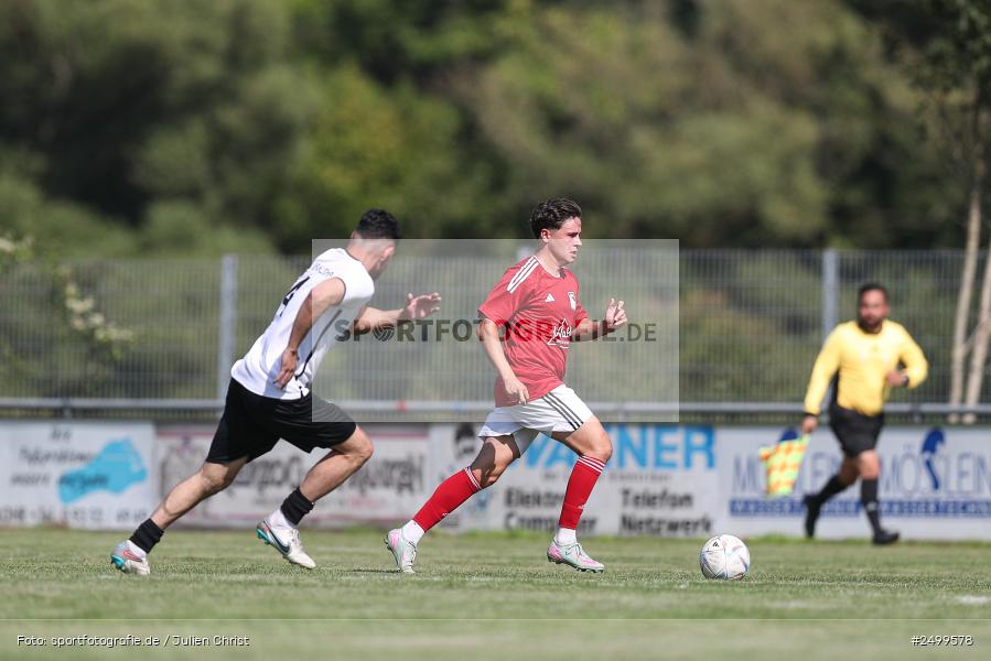 sport, action, TSV Lohr, TSV, Sportgelände, SVB, SV Birkenfeld, Lohr am Main, Fussball, Bezirksliga Unterfranken West, BFV, 4. Spieltag, 10.08.2025 - Bild-ID: 2499578
