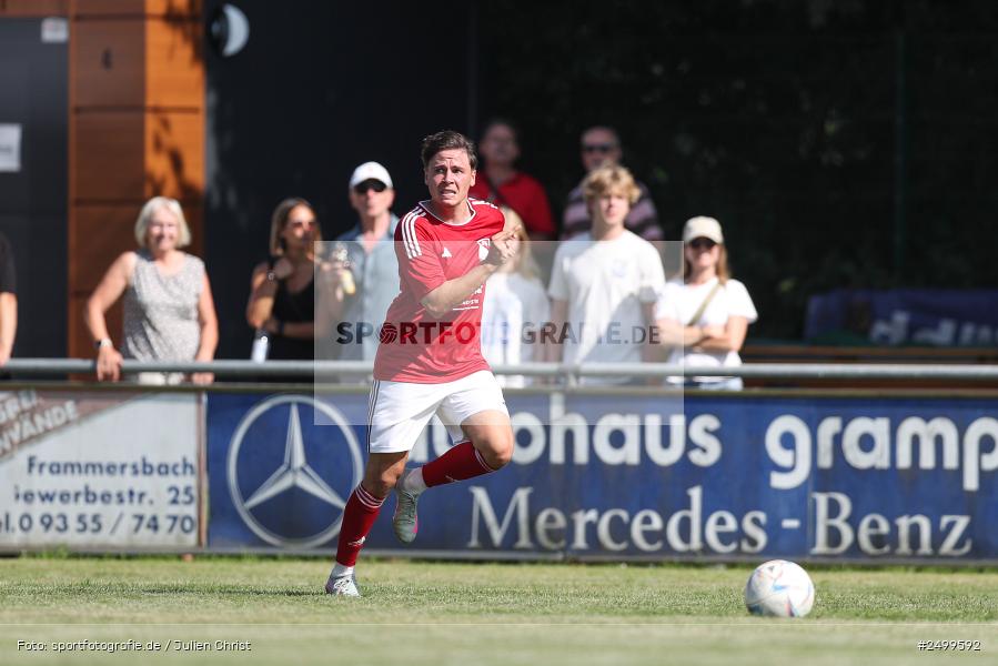 sport, action, TSV Lohr, TSV, Sportgelände, SVB, SV Birkenfeld, Lohr am Main, Fussball, Bezirksliga Unterfranken West, BFV, 4. Spieltag, 10.08.2025 - Bild-ID: 2499592