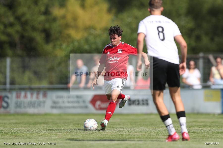 sport, action, TSV Lohr, TSV, Sportgelände, SVB, SV Birkenfeld, Lohr am Main, Fussball, Bezirksliga Unterfranken West, BFV, 4. Spieltag, 10.08.2025 - Bild-ID: 2499599