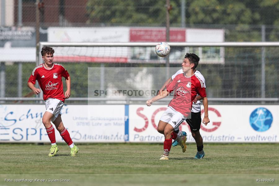 sport, action, TSV Lohr, TSV, Sportgelände, SVB, SV Birkenfeld, Lohr am Main, Fussball, Bezirksliga Unterfranken West, BFV, 4. Spieltag, 10.08.2025 - Bild-ID: 2499608