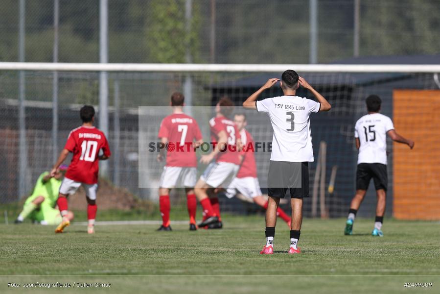 sport, action, TSV Lohr, TSV, Sportgelände, SVB, SV Birkenfeld, Lohr am Main, Fussball, Bezirksliga Unterfranken West, BFV, 4. Spieltag, 10.08.2025 - Bild-ID: 2499609