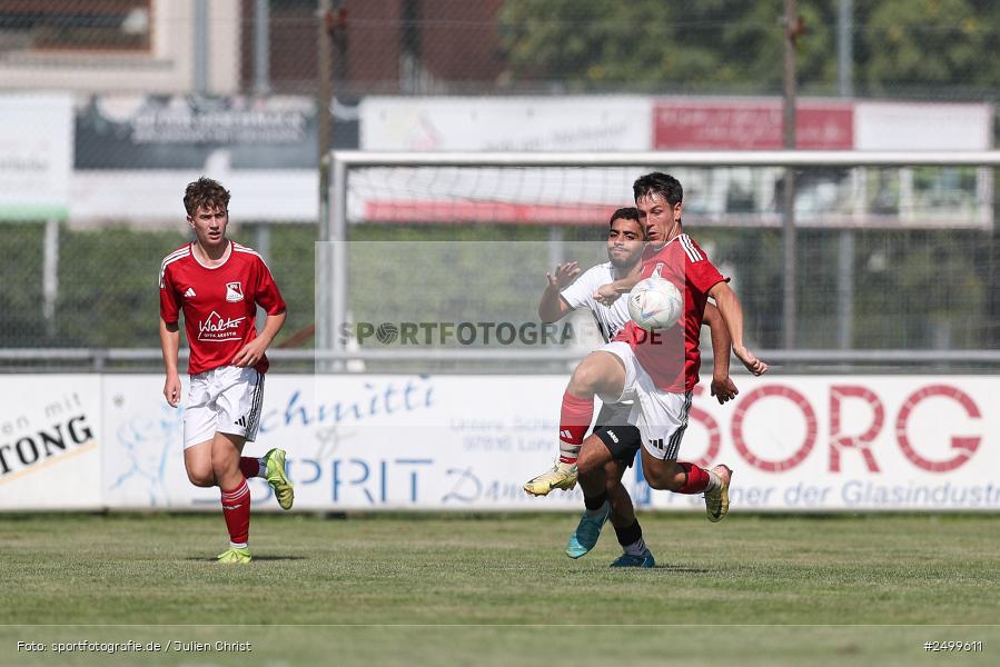 sport, action, TSV Lohr, TSV, Sportgelände, SVB, SV Birkenfeld, Lohr am Main, Fussball, Bezirksliga Unterfranken West, BFV, 4. Spieltag, 10.08.2025 - Bild-ID: 2499611