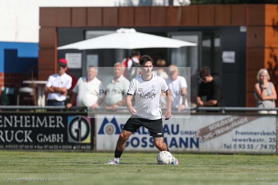 sport, action, TSV Lohr, TSV, Sportgelände, SVB, SV Birkenfeld, Lohr am Main, Fussball, Bezirksliga Unterfranken West, BFV, 4. Spieltag, 10.08.2025 - Bild-ID: 2499627
