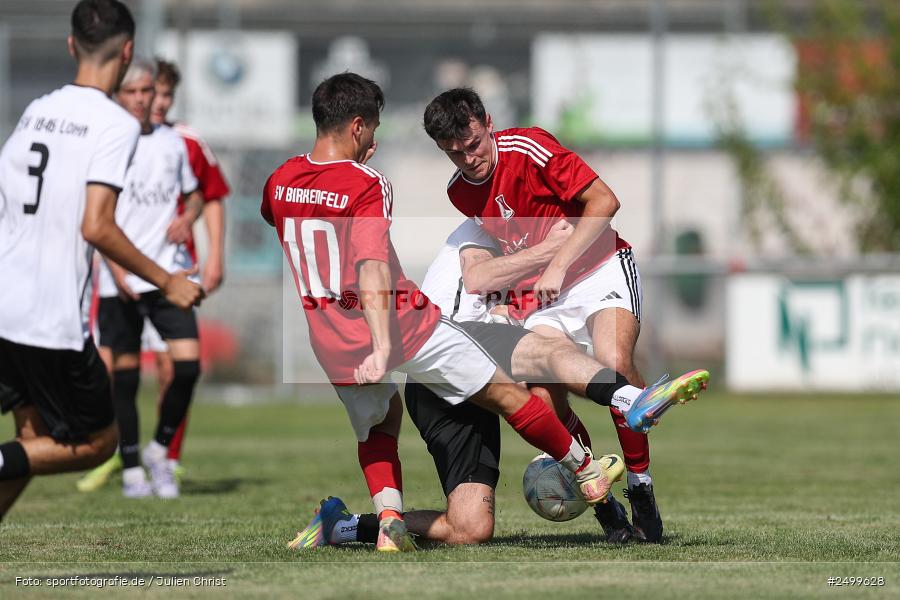 sport, action, TSV Lohr, TSV, Sportgelände, SVB, SV Birkenfeld, Lohr am Main, Fussball, Bezirksliga Unterfranken West, BFV, 4. Spieltag, 10.08.2025 - Bild-ID: 2499628
