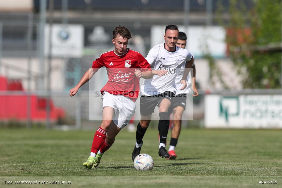 sport, action, TSV Lohr, TSV, Sportgelände, SVB, SV Birkenfeld, Lohr am Main, Fussball, Bezirksliga Unterfranken West, BFV, 4. Spieltag, 10.08.2025 - Bild-ID: 2499636