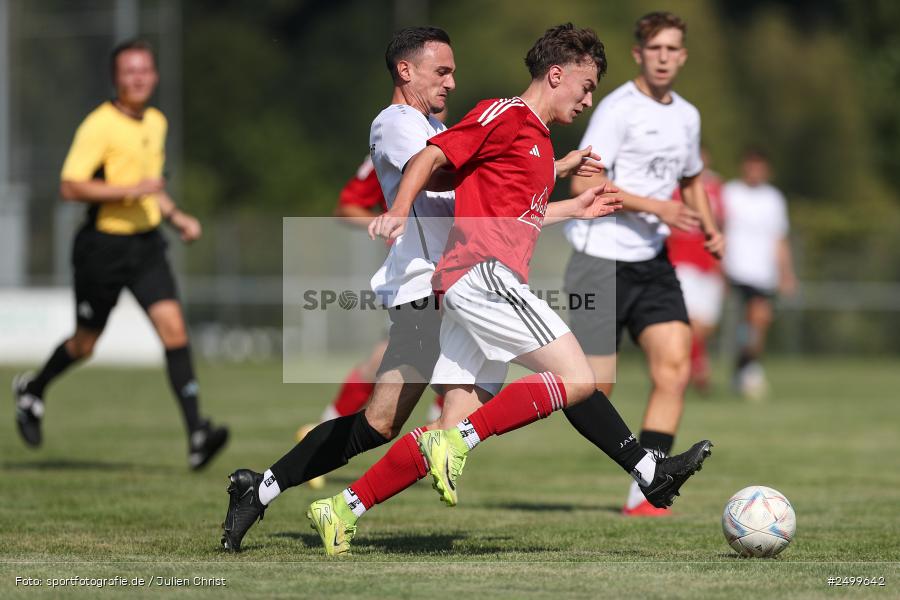 sport, action, TSV Lohr, TSV, Sportgelände, SVB, SV Birkenfeld, Lohr am Main, Fussball, Bezirksliga Unterfranken West, BFV, 4. Spieltag, 10.08.2025 - Bild-ID: 2499642