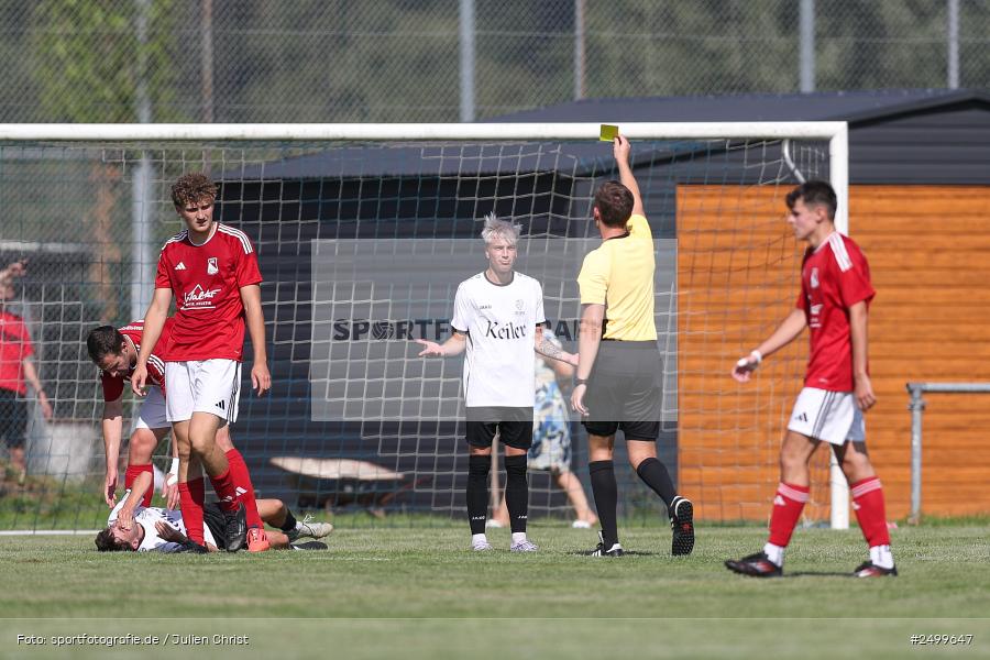 sport, action, TSV Lohr, TSV, Sportgelände, SVB, SV Birkenfeld, Lohr am Main, Fussball, Bezirksliga Unterfranken West, BFV, 4. Spieltag, 10.08.2025 - Bild-ID: 2499647