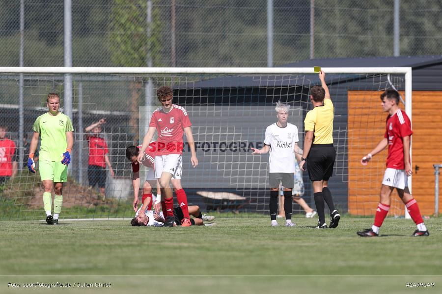 sport, action, TSV Lohr, TSV, Sportgelände, SVB, SV Birkenfeld, Lohr am Main, Fussball, Bezirksliga Unterfranken West, BFV, 4. Spieltag, 10.08.2025 - Bild-ID: 2499649