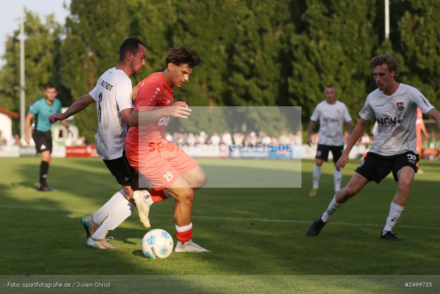 Sportgelände, Aschaffenburg, 12.08.2025, sport, action, BFV, Fussball, 2. Runde, BFV-Verbandspokal, AUB, TUS, TSV Aubstadt, TuS 1893 Aschaffenburg-Leider - Bild-ID: 2499735