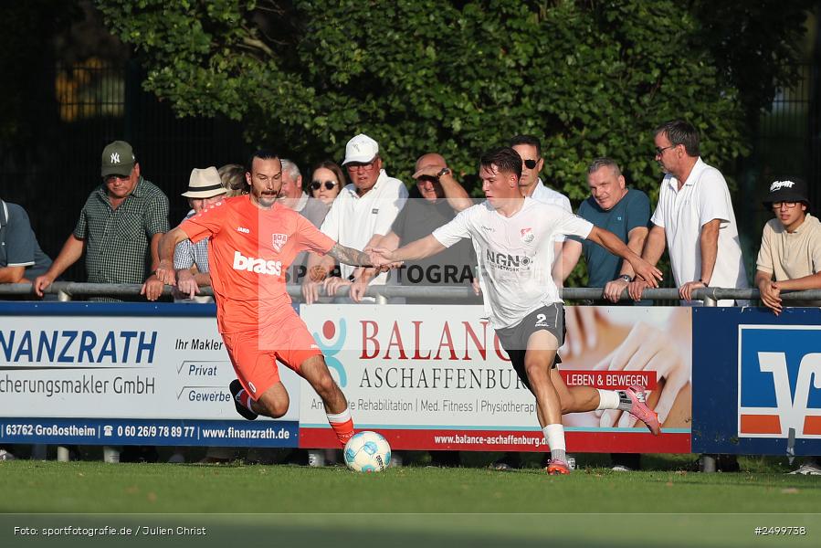 Sportgelände, Aschaffenburg, 12.08.2025, sport, action, BFV, Fussball, 2. Runde, BFV-Verbandspokal, AUB, TUS, TSV Aubstadt, TuS 1893 Aschaffenburg-Leider - Bild-ID: 2499738