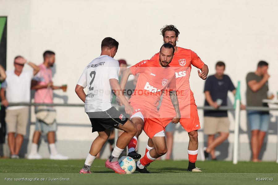 Sportgelände, Aschaffenburg, 12.08.2025, sport, action, BFV, Fussball, 2. Runde, BFV-Verbandspokal, AUB, TUS, TSV Aubstadt, TuS 1893 Aschaffenburg-Leider - Bild-ID: 2499743