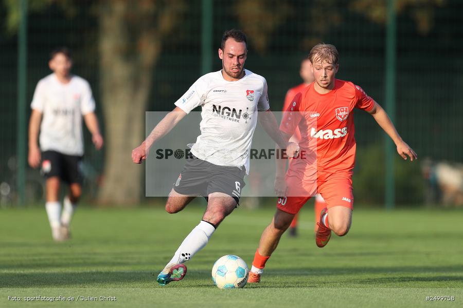 Sportgelände, Aschaffenburg, 12.08.2025, sport, action, BFV, Fussball, 2. Runde, BFV-Verbandspokal, AUB, TUS, TSV Aubstadt, TuS 1893 Aschaffenburg-Leider - Bild-ID: 2499758