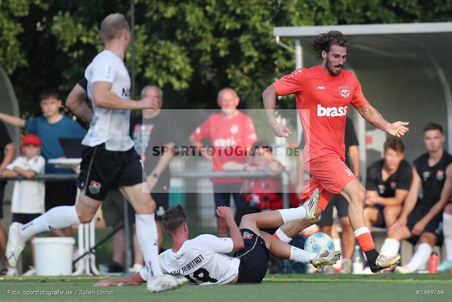 Sportgelände, Aschaffenburg, 12.08.2025, sport, action, BFV, Fussball, 2. Runde, BFV-Verbandspokal, AUB, TUS, TSV Aubstadt, TuS 1893 Aschaffenburg-Leider - Bild-ID: 2499764